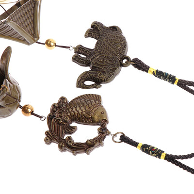 Āra antīks vara vēja zvans āra dzīvojamās apdares metāla vēja zvani