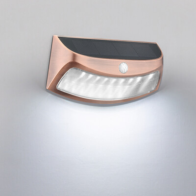 Kustības saules sensora gaismas āra dārza LED bezvadu enerģijas sienas apgaismojums Ielu lampa piemājas rotājumiem, darbināma vieta