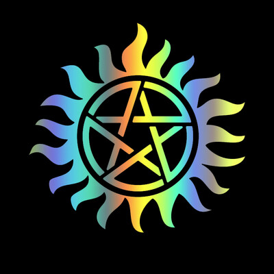 Pentagrammas sātana simbola uzlīme uzlīme auto kravas automašīna motocikla logs ūdensizturīgs vinila uzlīme automašīnu aksesuāru dekors