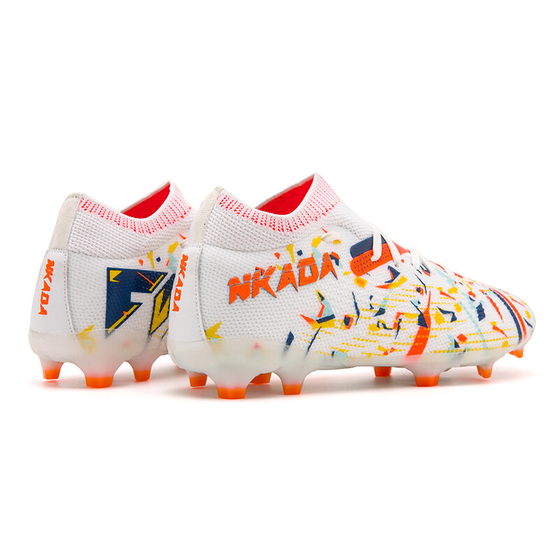 Muške TF/FG nogometne kopačke Visoke nogometne cipele Udobne prozračne travnate neklizajuće tenisice za trening Vanjska obuća