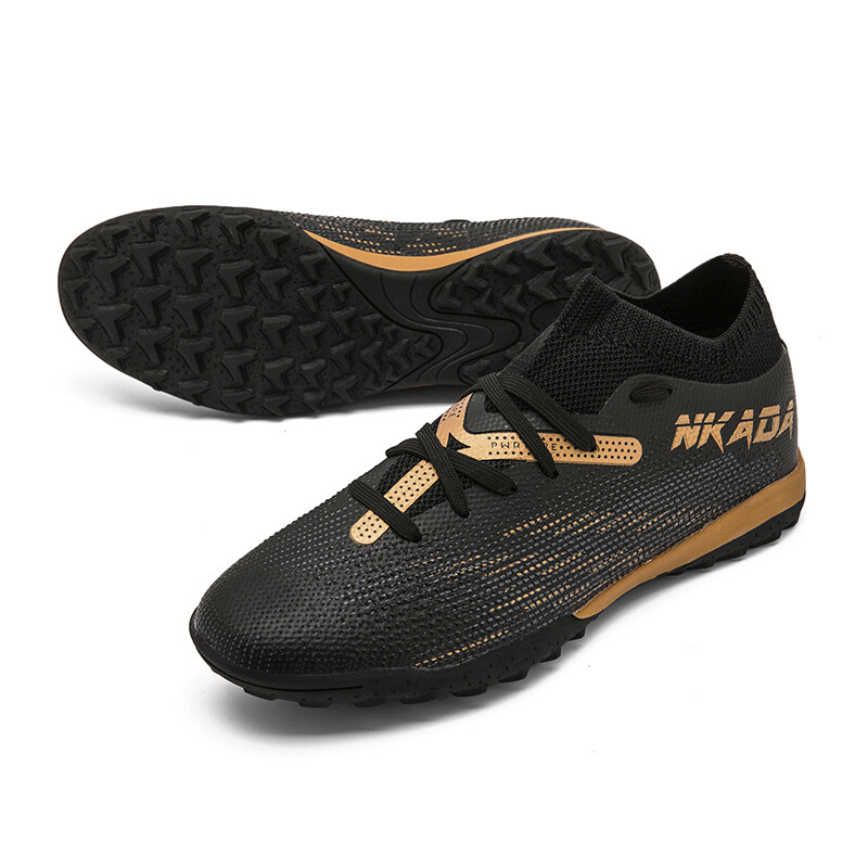 Muške TF/FG nogometne kopačke Visoke nogometne cipele Udobne prozračne travnate neklizajuće tenisice za trening Vanjska obuća