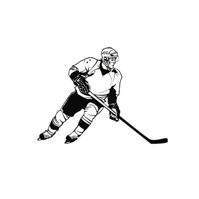 Naljepnice za automobile Hokej na ledu Naljepnica za sportski automobil Dekorativna naljepnica 16x11cm Alati za oblikovanje karoserije automobila R2LC