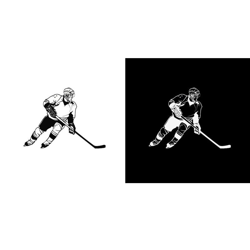 Naljepnice za automobile Hokej na ledu Naljepnica za sportski automobil Dekorativna naljepnica 16x11cm Alati za oblikovanje karoserije automobila R2LC