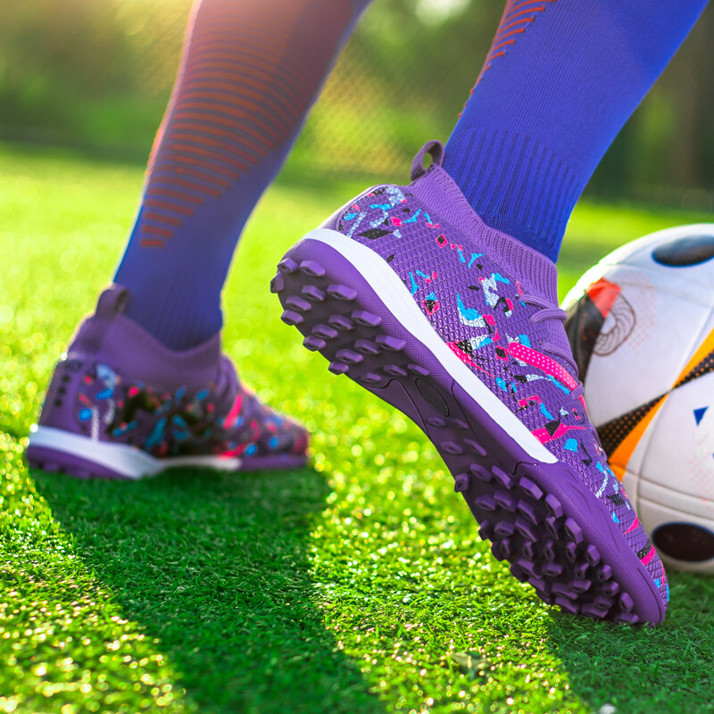 Turf Nogometne kopačke Profesionalne muške nogometne kopačke Prozračne mrežaste nogometne tenisice za mlade Protuklizne muške tenisice Society Chuteira