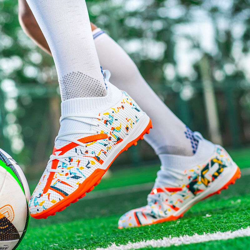 Turf Nogometne kopačke Profesionalne muške nogometne kopačke Prozračne mrežaste nogometne tenisice za mlade Protuklizne muške tenisice Society Chuteira