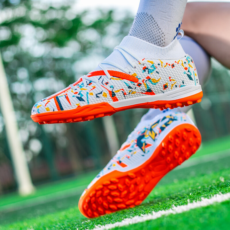 Turf Nogometne kopačke Profesionalne muške nogometne kopačke Prozračne mrežaste nogometne tenisice za mlade Protuklizne muške tenisice Society Chuteira