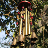 Ασημένιος μεταλλικός σωλήνας Wind Chime Παρεκκλησι Καμπάνες Wind Chimes Κρεμαστό στολίδι τοίχου πόρτας Σπίτι Αυλή Κήπος Διακόσμηση εξωτερικού χώρου