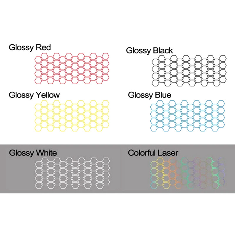 Universal Car Graphics Honeycomb Open Style Uzlīme Auto Graphics Honeycomb Decor Tuning Auto sānu Uzlīme BMW Benz Audi