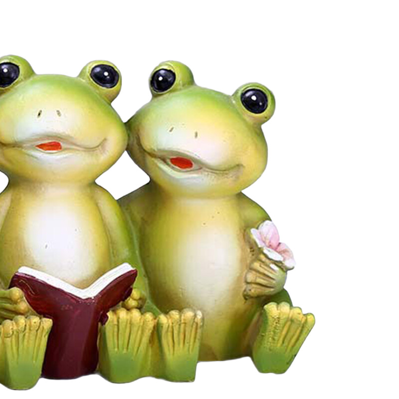 Vardes statuja sveķu radošā karikatūra dārza statuja dekoratīva figūriņa darbvirsmas ornaments plaukta pagalmam iekštelpu skapja zālienam