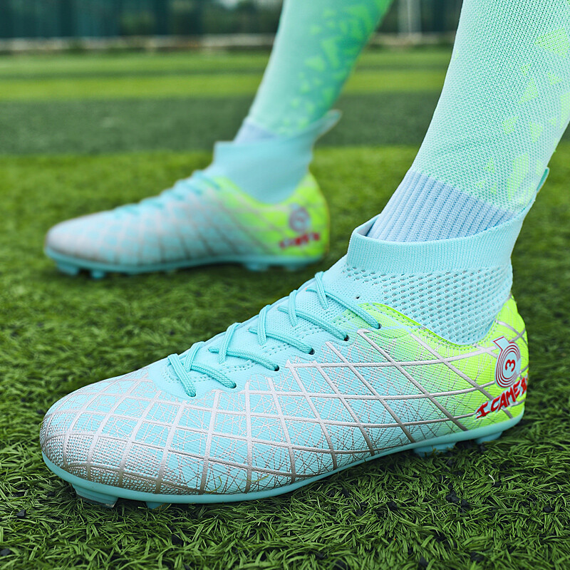 Nogometne kopačke Muške visoke kopačke Tinejdžeri Odrasli Profesionalna atletska obuća za trening na otvorenom Nogometne cipele kopačke