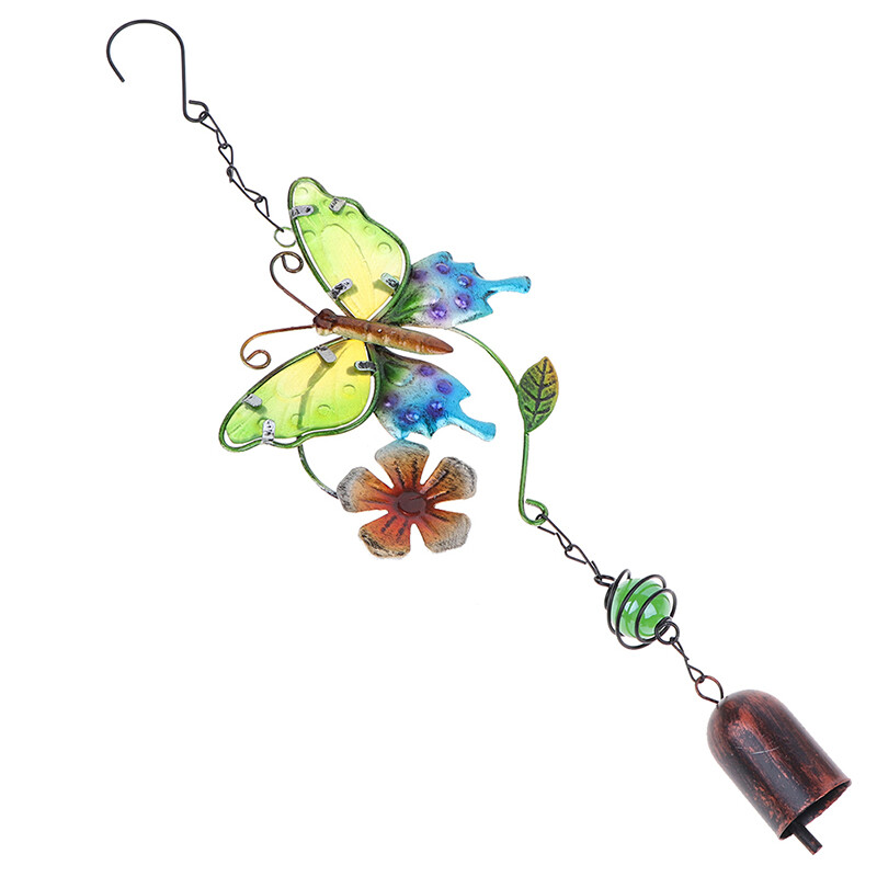 Leptir Wind Chime Vanjski ukrasni glazbeni WindChimes sa zvonom za vrt