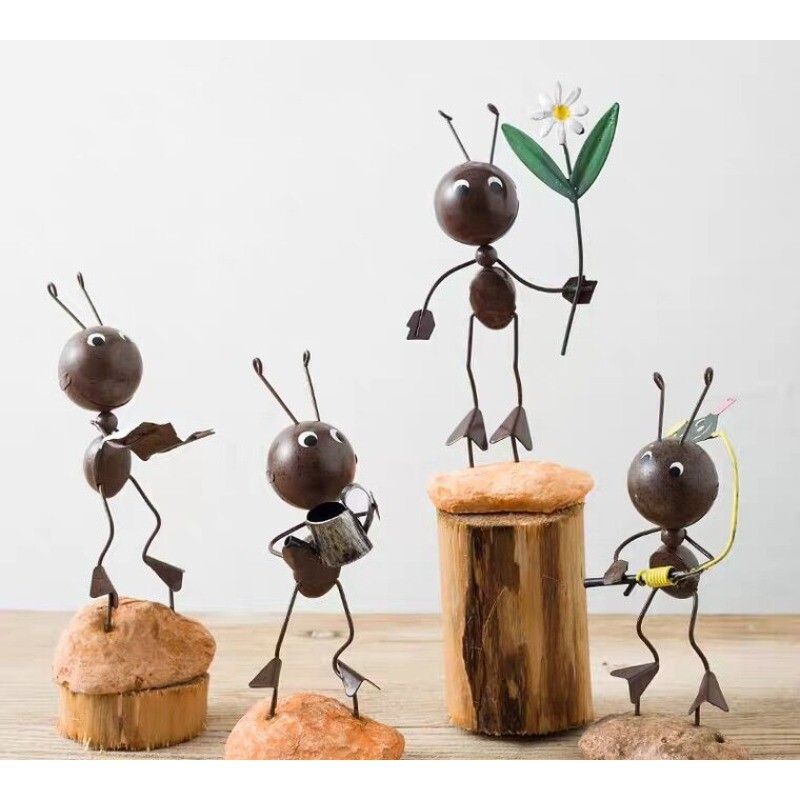 Metāla izstrādājumi Metāla rotājumi Skudru dzelzs Amatniecība Amatniecība Dāvanas Dārza dekorēšana Simulācija Dzīvnieku apdares izstrādājumi Dzelzs materiāli