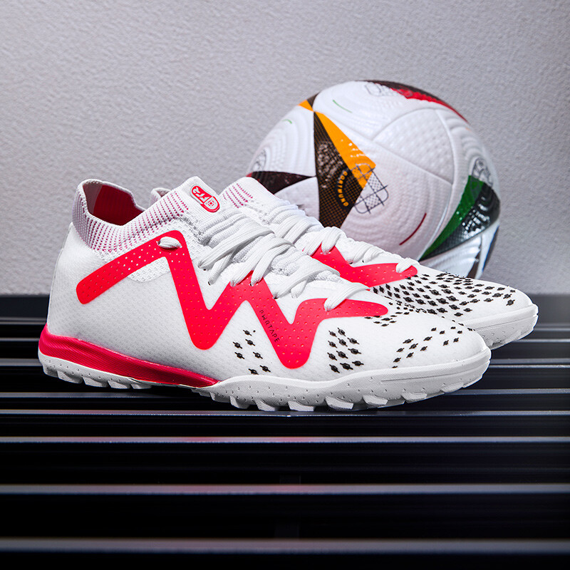 Jauni vīriešu futbola apavi Grass Society treniņi Augstākās kvalitātes futbola zābaki, skavas Neslīdoši oriģinālie profesionālie futbola apavi