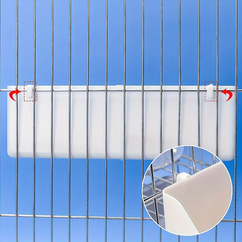 1kom prijenosna hranilica za ptice s dvostrukom rešetkom, viseća posuda za hranu za ptice i vodu za kavez za ptice