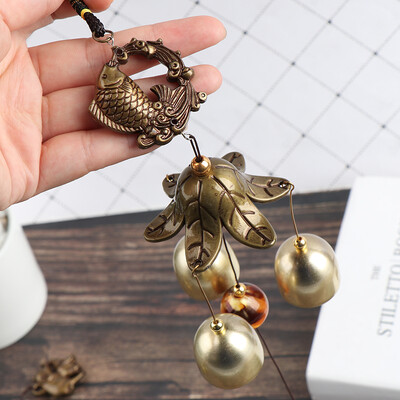 1 τεμ. Αντίκα Wind Chime Χάλκινη αυλή Κήπος Διακόσμηση υπαίθριου καθιστικού Μεταλλικά κουδούνια Δώρο Στάλθηκε τυχαία