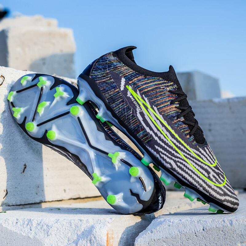 Futbola apavi Vīriešu mākslīgā zāliena treniņš ar gariem tapas Bērnu futbola apavi 2023. gada jauni vīriešu profesionālie futbola apavi liela izmēra