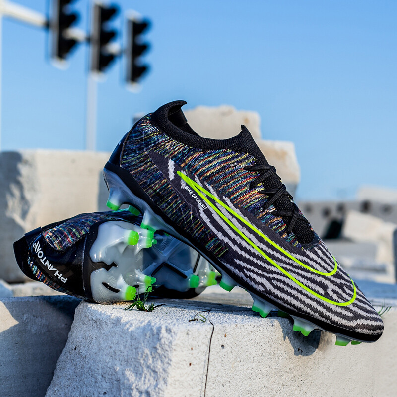 Futbola apavi Vīriešu mākslīgā zāliena treniņš ar gariem tapas Bērnu futbola apavi 2023. gada jauni vīriešu profesionālie futbola apavi liela izmēra