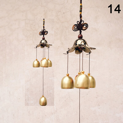 Αντίκα Wind Chime Χάλκινη αυλή Κήπος Διακόσμηση υπαίθριου καθιστικού Μεταλλική ανεμοσυντήρηση