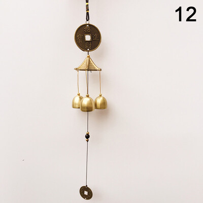 Αντίκα Wind Chime Χάλκινη αυλή Κήπος Διακόσμηση υπαίθριου καθιστικού Μεταλλική ανεμοσυντήρηση