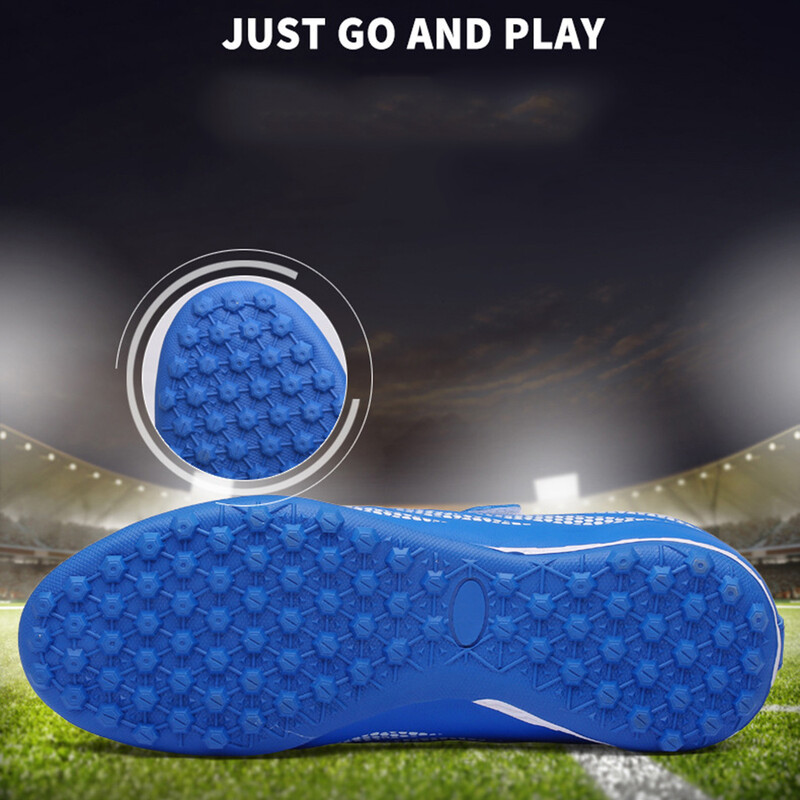 Mala veličina 28 29 Dječje tenisice s omčom za nogomet Obuća za trening Ag Nail Umjetna trava Nogometne tenisice za vanjska natjecanja