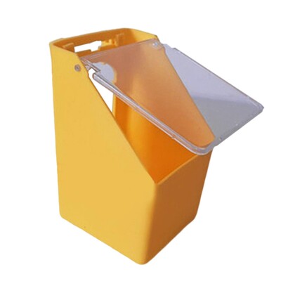 Radoša putnu ūdens barotava Piekārta mājputnu barotava Izturīga, uzticama mājputnu barošanas sile baložu putniem budgie mājputniem