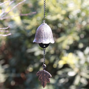 Ιαπωνικά Iron Wind Chimes Yard Wind Bells Διακόσμηση κήπου Εξωτερικών κρεμαστά μενταγιόν Lucky Temple Bells Outdoor Home Entrance Deco