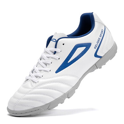 Vīriešu futbola apavi zāliena iekštelpu futbola kedas īpaši vieglas neslīdošas sporta futsal unisex zāliena treniņš Ērti elpojoši