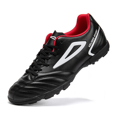 Vīriešu futbola apavi zāliena iekštelpu futbola kedas īpaši vieglas neslīdošas sporta futsal unisex zāliena treniņš Ērti elpojoši