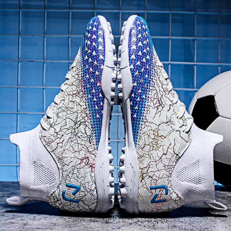 Profesionalne visoke nogometne tenisice za muškarce, TF tenisice za trening na travnjaku sa slomljenim noktima i kratkim noktima, protuklizne