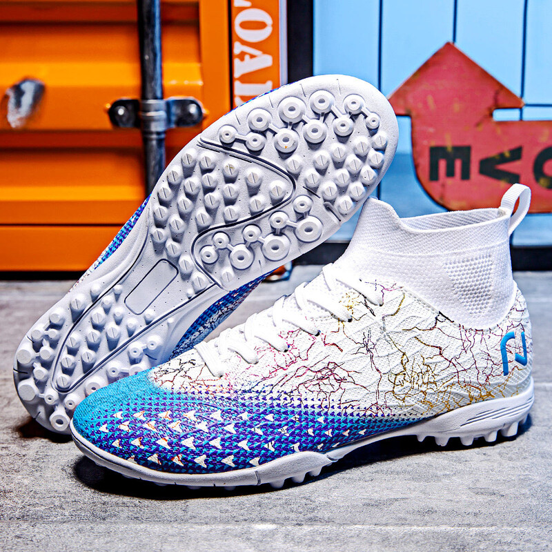 Profesionalne visoke nogometne tenisice za muškarce, TF tenisice za trening na travnjaku sa slomljenim noktima i kratkim noktima, protuklizne