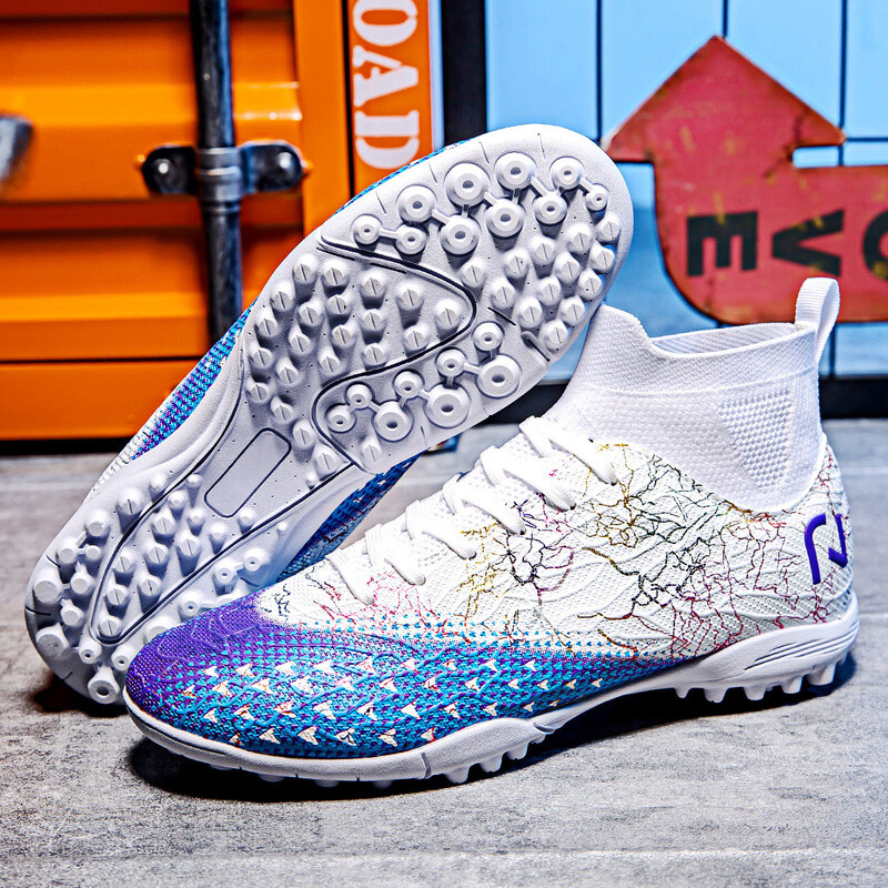 Profesionalne visoke nogometne tenisice za muškarce, TF tenisice za trening na travnjaku sa slomljenim noktima i kratkim noktima, protuklizne