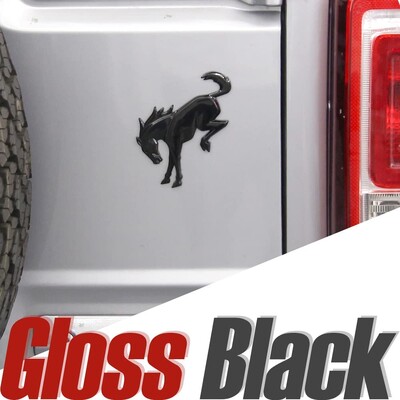 3D emblemų lipdukai Lipdukai Vinilo galinė emblema Juoda ABS bagažinės dangtis, suderinamas su Ford Bronco Sport Accessories 2020 2021 2022 2023