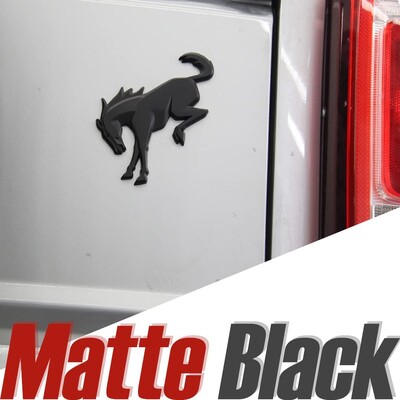 3D emblemų lipdukai Lipdukai Vinilo galinė emblema Juoda ABS bagažinės dangtis, suderinamas su Ford Bronco Sport Accessories 2020 2021 2022 2023