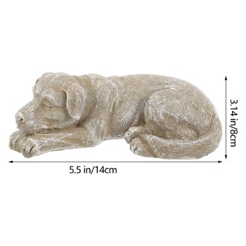 Garden Pet Memorial Tombstone Statue Cat Dog Cemetery Διακοσμητικοί (σκύλος) νεκροταφείο Μαρκαδόροι για τάφους Πλάκες ζωικής ρητίνης Πέτρες