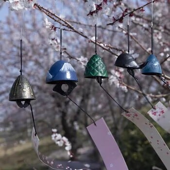 Ιαπωνικό στυλ Wind Chime Μεταλλικό Wind Bell Αυλή Διακόσμηση κήπου Δωματίου Κρεμαστό στολίδι Κρεμαστό εξωτερικού χώρου Τοπίο Wind Music