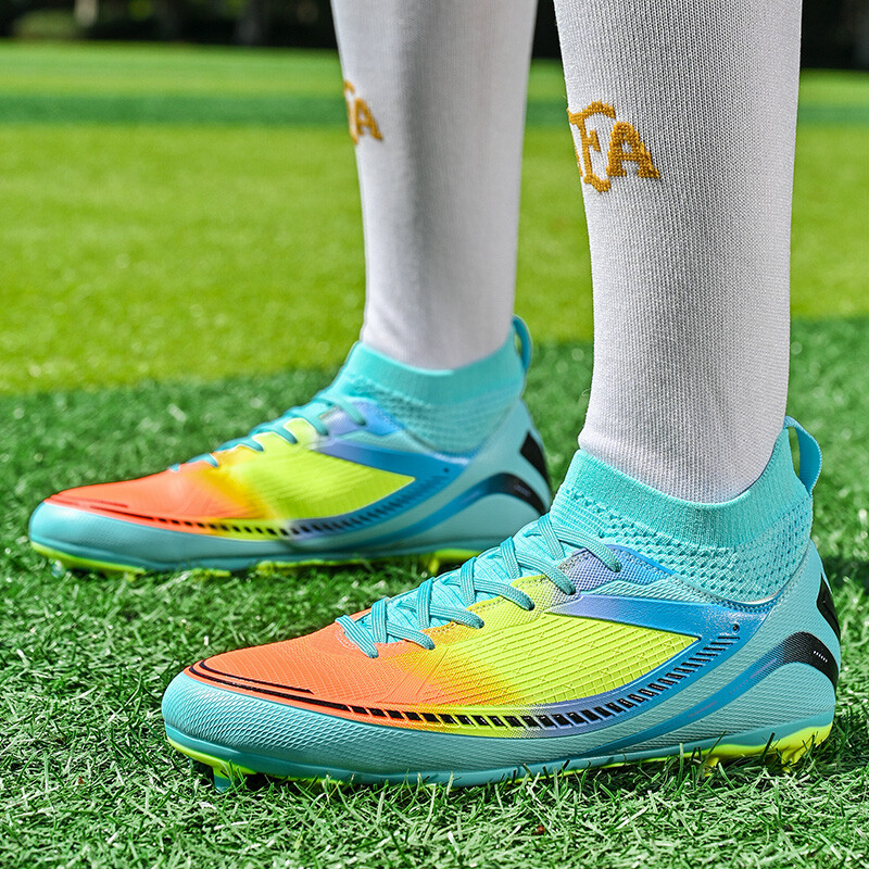 Νέα ανδρικά παπούτσια ποδοσφαίρου ενηλίκων TF/FG Επαγγελματικά αντιολισθητικά γυναικεία μποτάκια ποδοσφαίρου Παιδικά υπαίθρια αθλητικά παπούτσια ποδοσφαίρου υψηλής ποιότητας