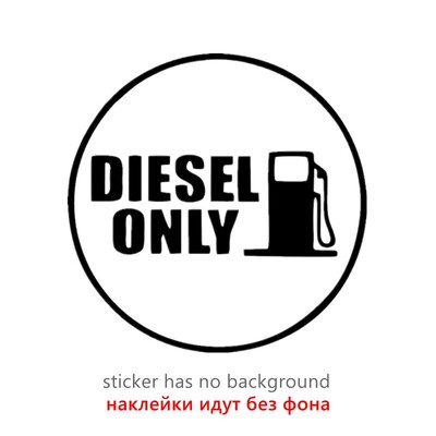 10x10CM TIKAI DĪZEĻIEM Vinila automašīnu uzlīme Ūdensnecaurlaidīgas uzlīmes automašīnu kravas automašīnas degvielas tvertnes vākam
