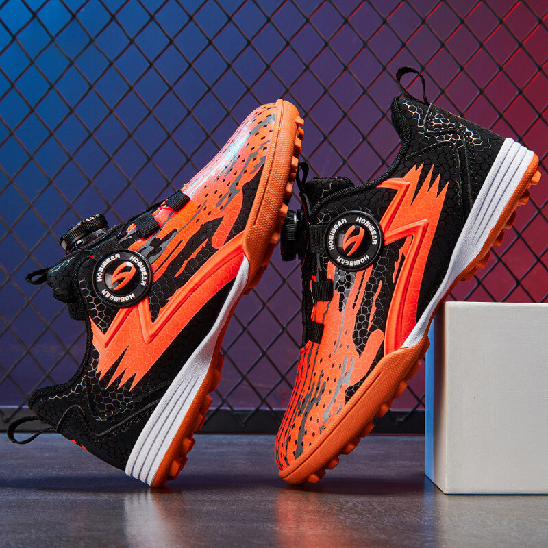 Παπούτσια ποδοσφαίρου για αγόρια με γρήγορο πόμολο δαντέλας Προπόνηση για αγόρια σε εξωτερικούς χώρους Γρήγορο ποδόσφαιρο τένις Γνήσια ανδρικά μποτάκια ποδοσφαίρου