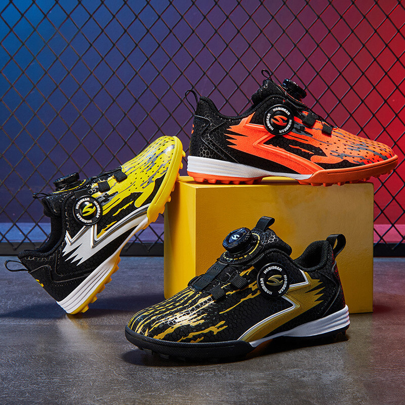 Παπούτσια ποδοσφαίρου για αγόρια με γρήγορο πόμολο δαντέλας Προπόνηση για αγόρια σε εξωτερικούς χώρους Γρήγορο ποδόσφαιρο τένις Γνήσια ανδρικά μποτάκια ποδοσφαίρου