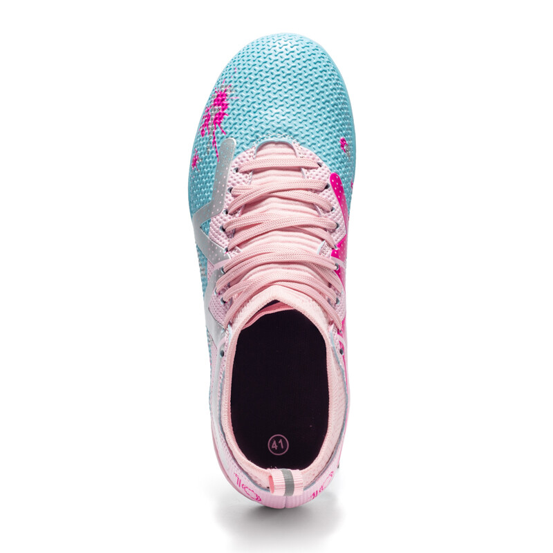 Profesionāli futbola apavi TF lauztiem nagiem pusaudžiem Izturīga izskata augstceltnes treniņu apavi pieaugušajiem āra Neslīdoši futbola apavi