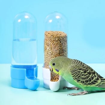 Pet Bird Water Feeder Parrot Water Dispenser Bird Cage Suspended Automatic Water Dispenser Τροφοδότες πουλιών