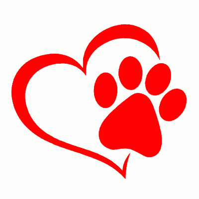 Αυτοκόλλητο αυτοκινήτου Βινύλιο 14,1*12,4 εκ. Love The Dog Paw Print Αστεία αυτοκόλλητο Αυτοκόλλητο Αυτοκόλλητο αντανακλαστικό λέιζερ Αυτοκόλλητο μοτοσικλέτας με στυλ αυτοκινήτου 3D