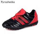Kvalitatīvi futbola zābaki Futbola apavi TF/AG Futbola kedas Bērnu Futzāla treniņu apavi Treniņiem Vīriešu Sneaker Zābaki Piedurknes