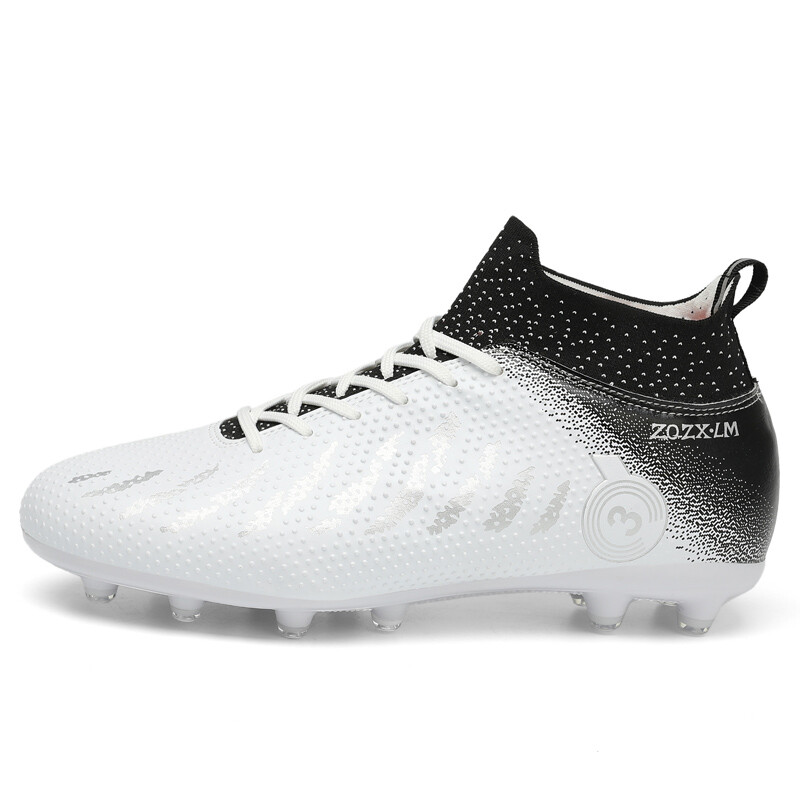 Vīriešu augstas kvalitātes futbola apavi FG/TF futbola zābaki Chilidren pretslīdēšanas zāle treniņu futbola skavas plata izmēra 31-48 Jaunums