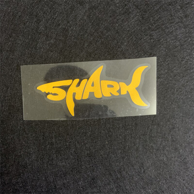 2 τμχ Αυτοκόλλητο αυτοκινήτου SHARK Αδιάβροχο αντανακλαστικό αυτοκόλλητο διακοσμητικά αυτοκόλλητα αμαξώματος προστατευτικά γρατσουνιές ηλεκτρική μοτοσικλέτα Τροποποιημένο