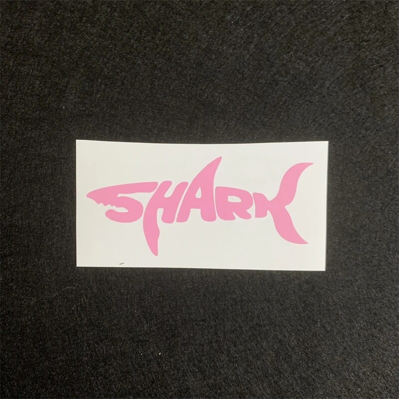 2 τμχ Αυτοκόλλητο αυτοκινήτου SHARK Αδιάβροχο αντανακλαστικό αυτοκόλλητο διακοσμητικά αυτοκόλλητα αμαξώματος προστατευτικά γρατσουνιές ηλεκτρική μοτοσικλέτα Τροποποιημένο
