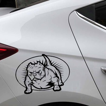 Lykx Funny American Bully Mom Bully Dad Car Stickers Automobiles Motorcycles Exterior Accessories Vinyl Decals for Bmw Audi