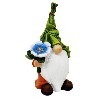 Karikatūras rūķu dārza dekori Radošie rūķi ar saules enerģiju darbināmām gaismas figūriņām Dārza rūķu rotājumi Dārza rūķu statujas