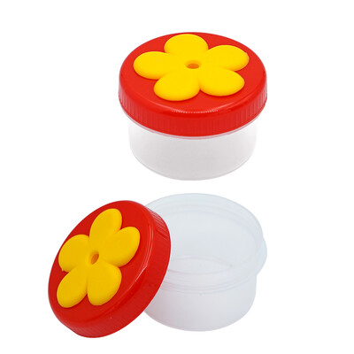 Rokas kolibri pārtikas dozators mini plastmasas putnu barotājs dārzkopība lidojošs dzīvnieku dzērājs ar piesūcekņu barošanas komplektu