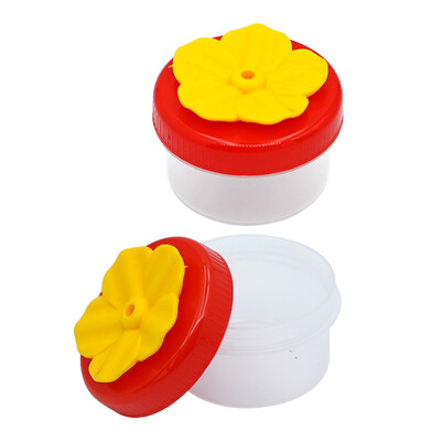 Rokas kolibri pārtikas dozators mini plastmasas putnu barotājs dārzkopība lidojošs dzīvnieku dzērājs ar piesūcekņu barošanas komplektu